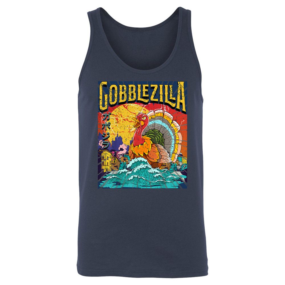 Unisex Jersey Tank - 7CRASATU - Navy - 2