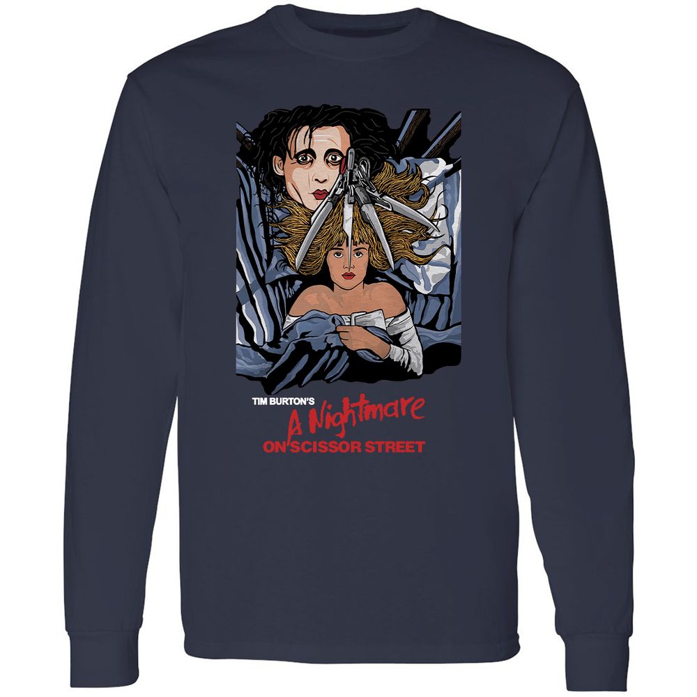 Long Sleeve T-Shirt - 11FZ9HPC - Navy - 2