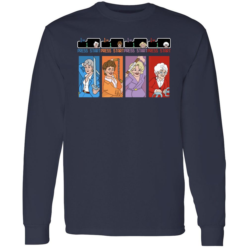 Long Sleeve T-Shirt - BJH3MVRS - Navy - 2