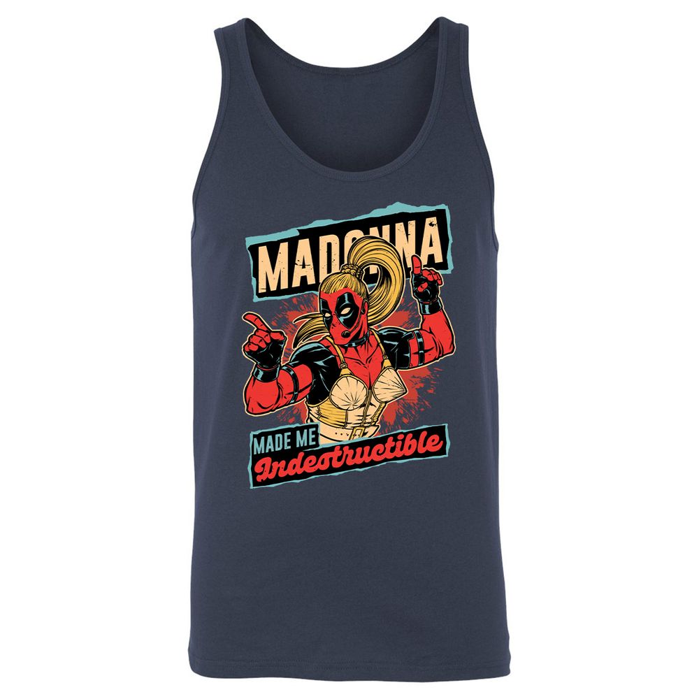 Unisex Jersey Tank - 9SA6W548 - Navy - 2