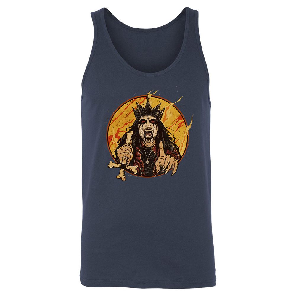 Unisex Jersey Tank - WT4JFBR8 - Navy - 2