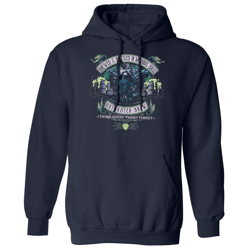 Classic Unisex Hoodie - XJQ16P8P - Navy - 2