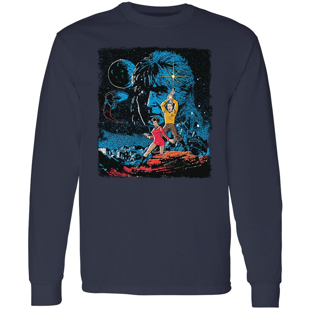 Long Sleeve T-Shirt - 1C7388D6 - Navy - 2