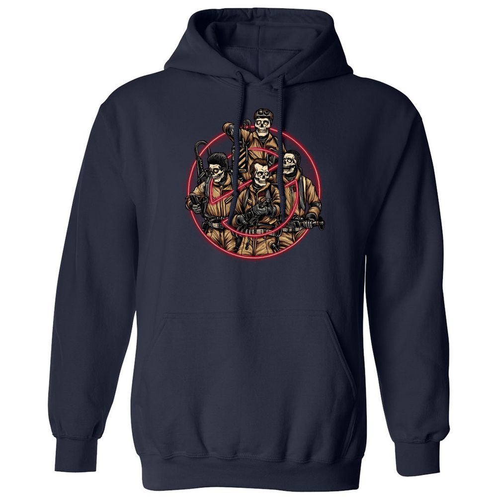 Classic Unisex Hoodie - UQ9BE6DQ - Navy - 2