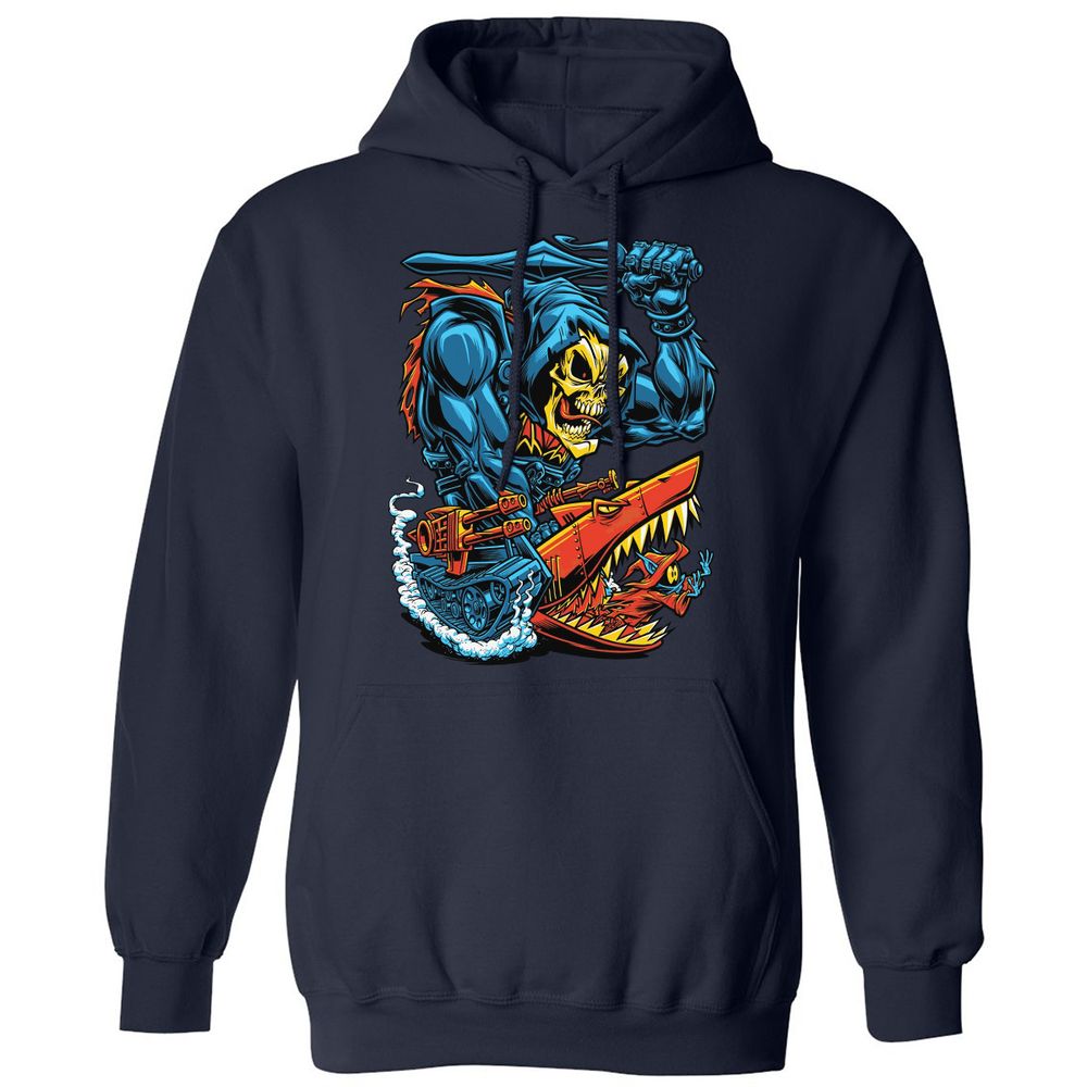 Classic Unisex Hoodie - TLEQURL1 - Navy - 2
