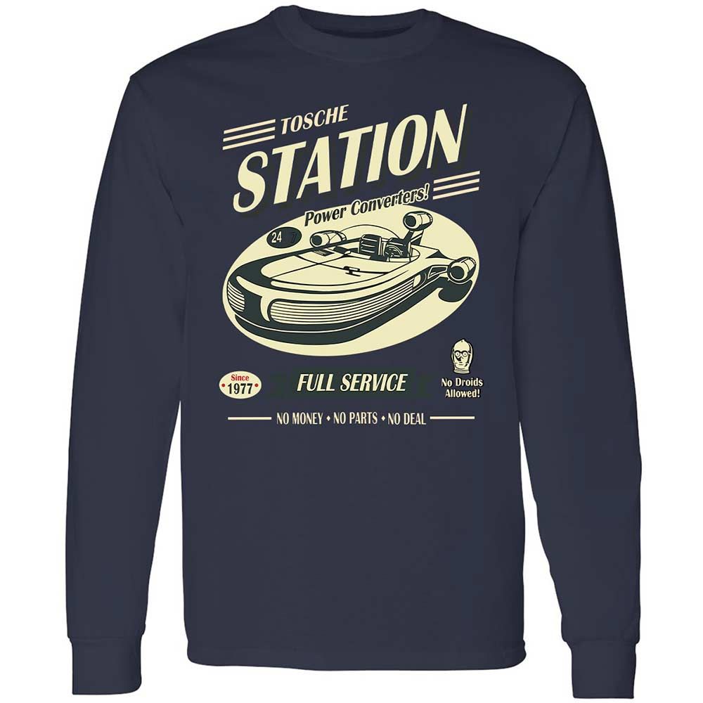 Long Sleeve T-Shirt - FSBM8Q1P - Navy - 2
