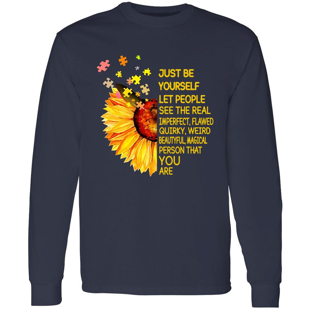 Long Sleeve T-Shirt - MAKLJ3A1 - Navy - 2