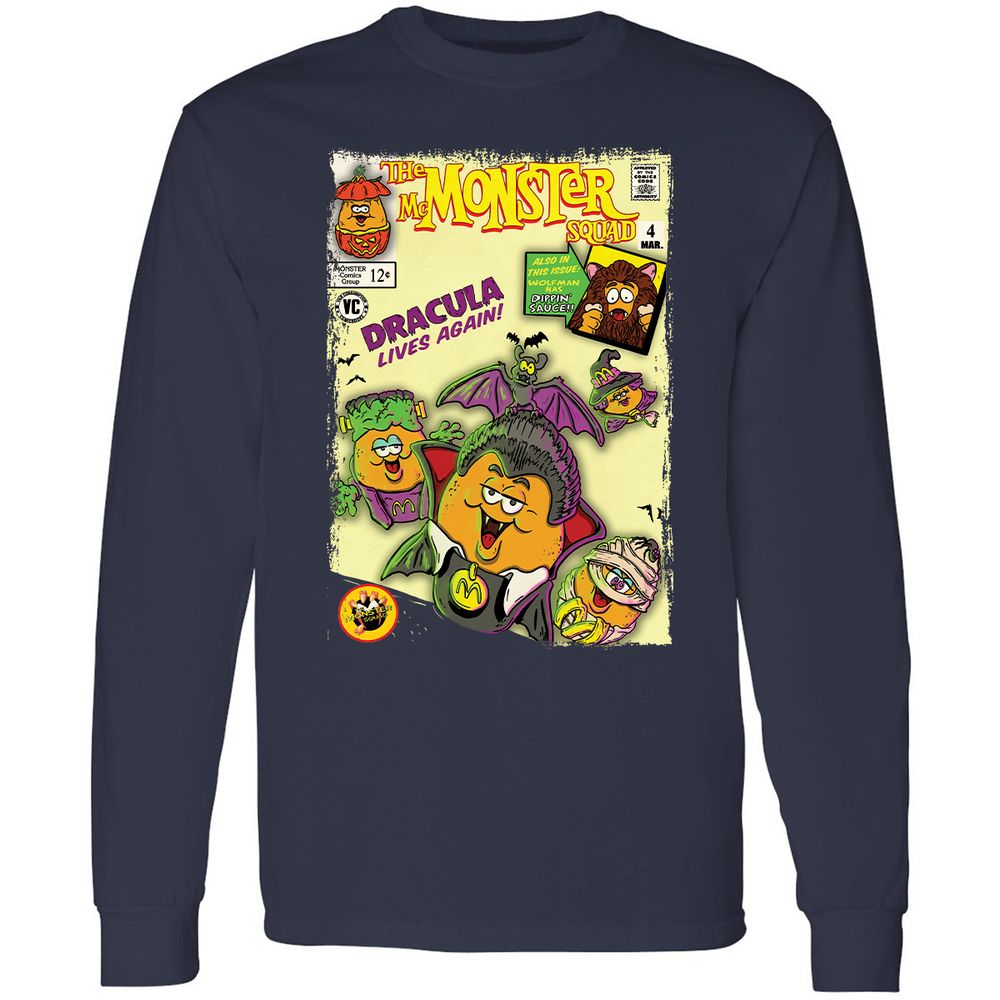 Long Sleeve T-Shirt - 5KKYMM94 - Navy - 2