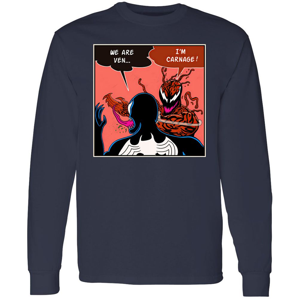 Long Sleeve T-Shirt - 82XBCY2T - Navy - 2