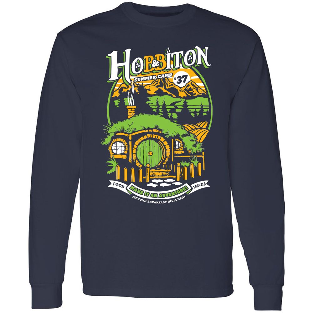 Long Sleeve T-Shirt - H3ML9L93 - Navy - 2