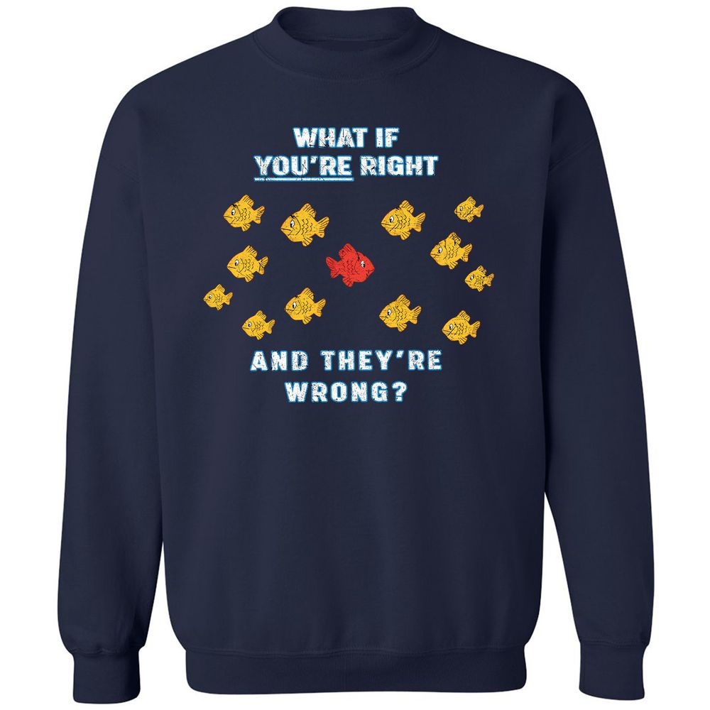 Classic Unisex Sweatshirt - BQNCJ7ZA - Navy - 2