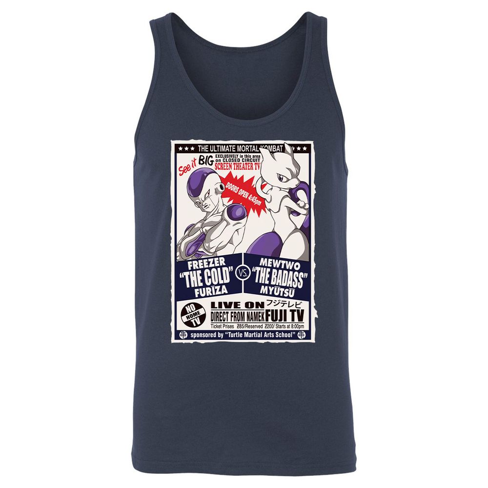 Unisex Jersey Tank - 87JB9BF5 - Navy - 2