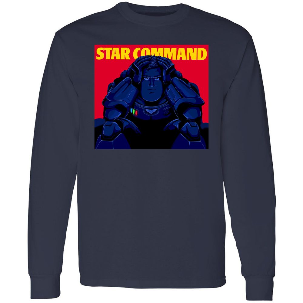 Long Sleeve T-Shirt - HTQ8VXEU - Navy - 2
