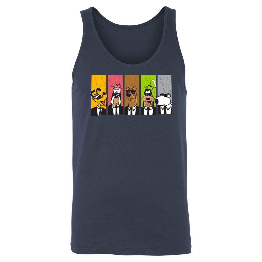 Unisex Jersey Tank - 8BN975XA - Navy - 2