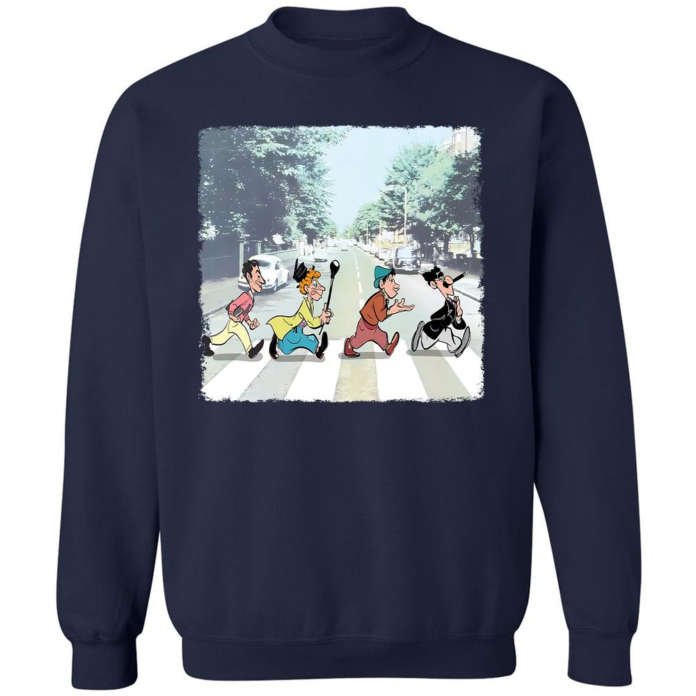 Classic Unisex Sweatshirt - T97VWCQU - Navy - 2