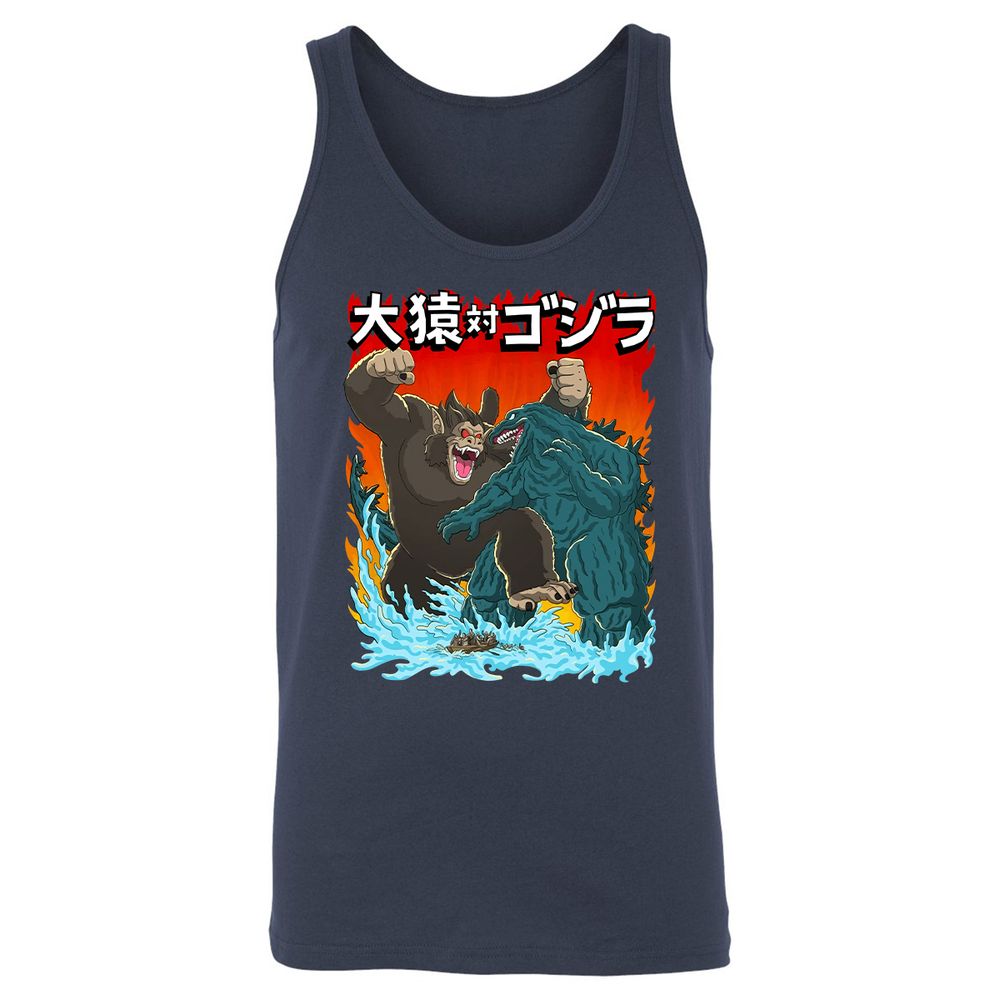 Unisex Jersey Tank - J9FXQE4P - Navy - 2