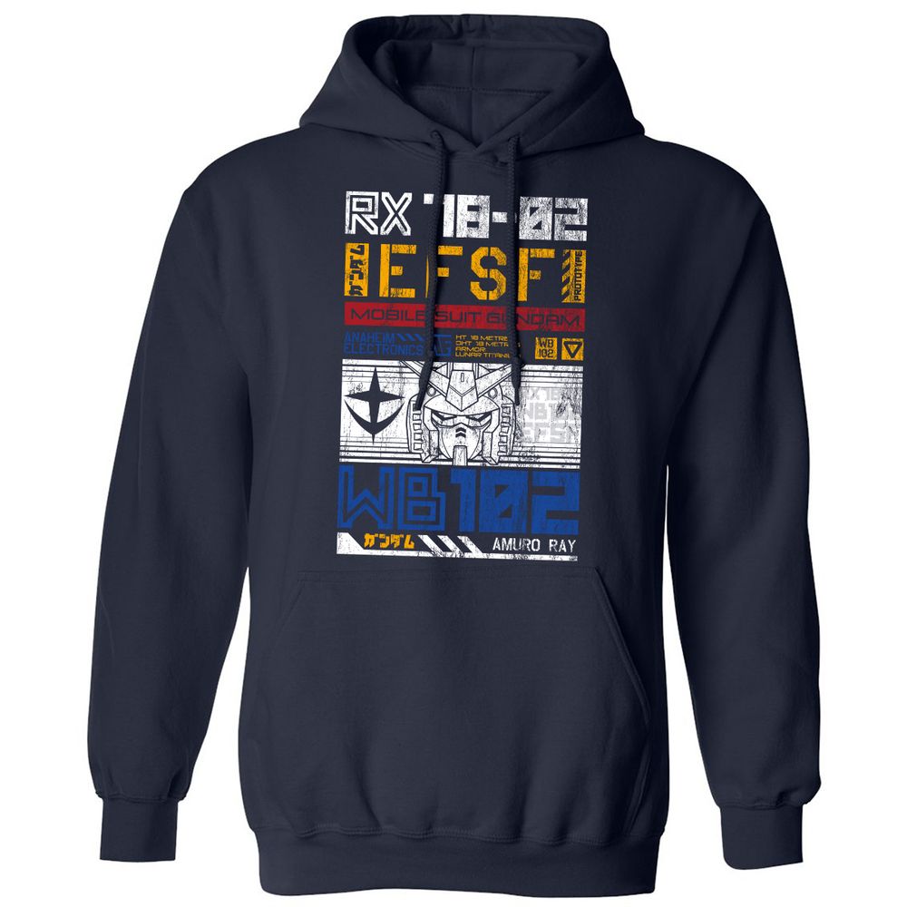 Classic Unisex Hoodie - RQWNFG9G - Navy - 2