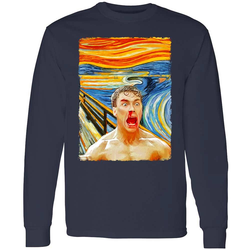 Long Sleeve T-Shirt - 6UE4ZX51 - Navy - 2