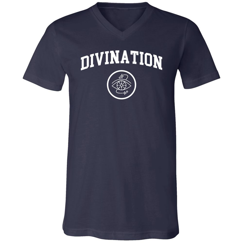 Unisex V-Neck T-Shirt - 4ZF4486B - Navy - 2