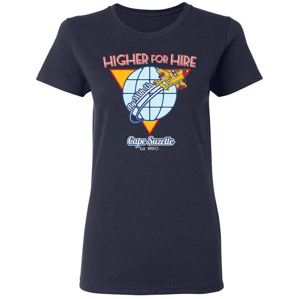 Higher For Hire - Navy - 2