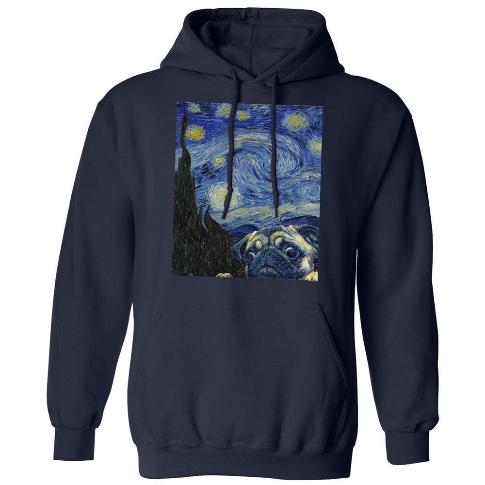 Classic Unisex Hoodie - KVYHJZKL - Navy - 2