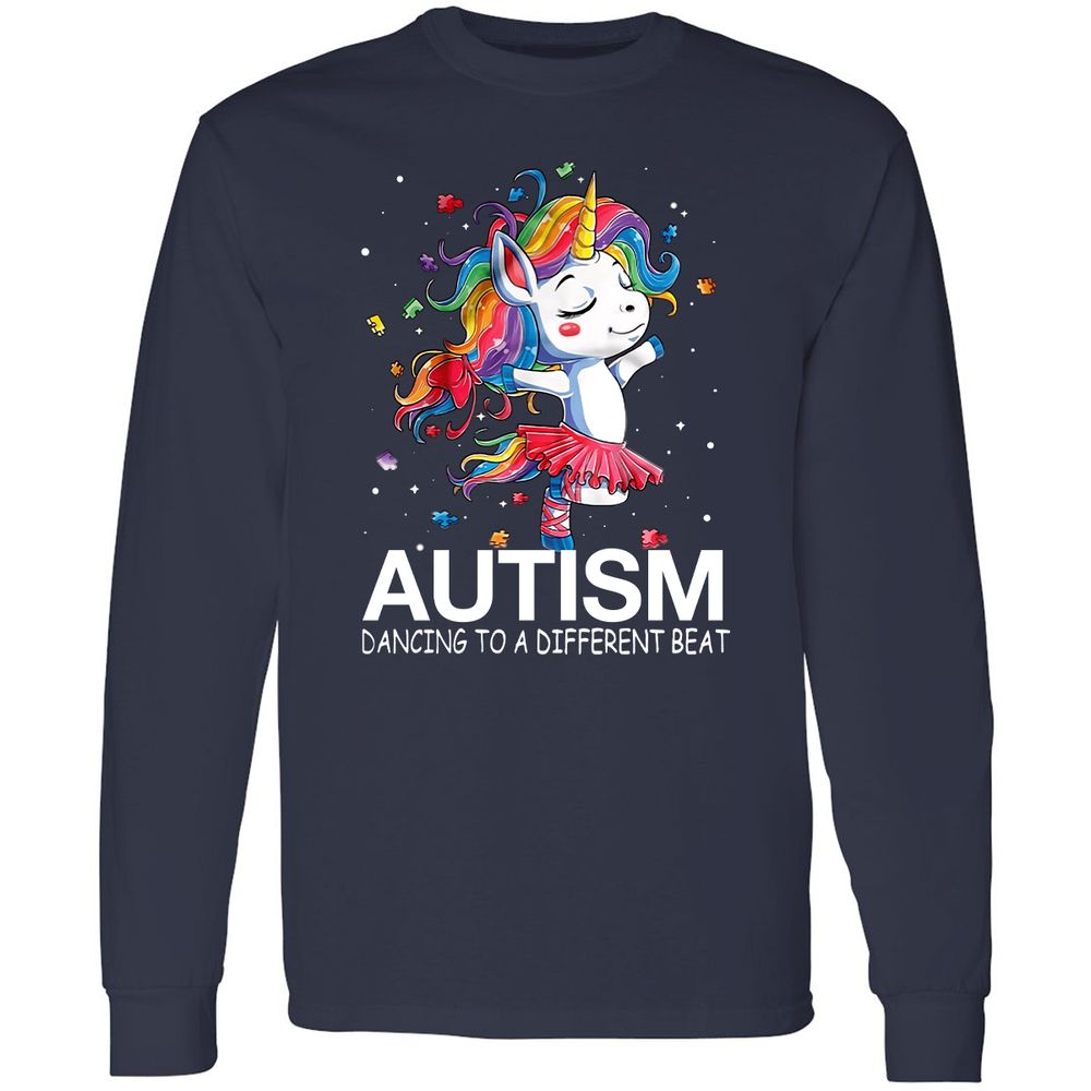 Long Sleeve T-Shirt - 2C5VN3EC - Navy - 2