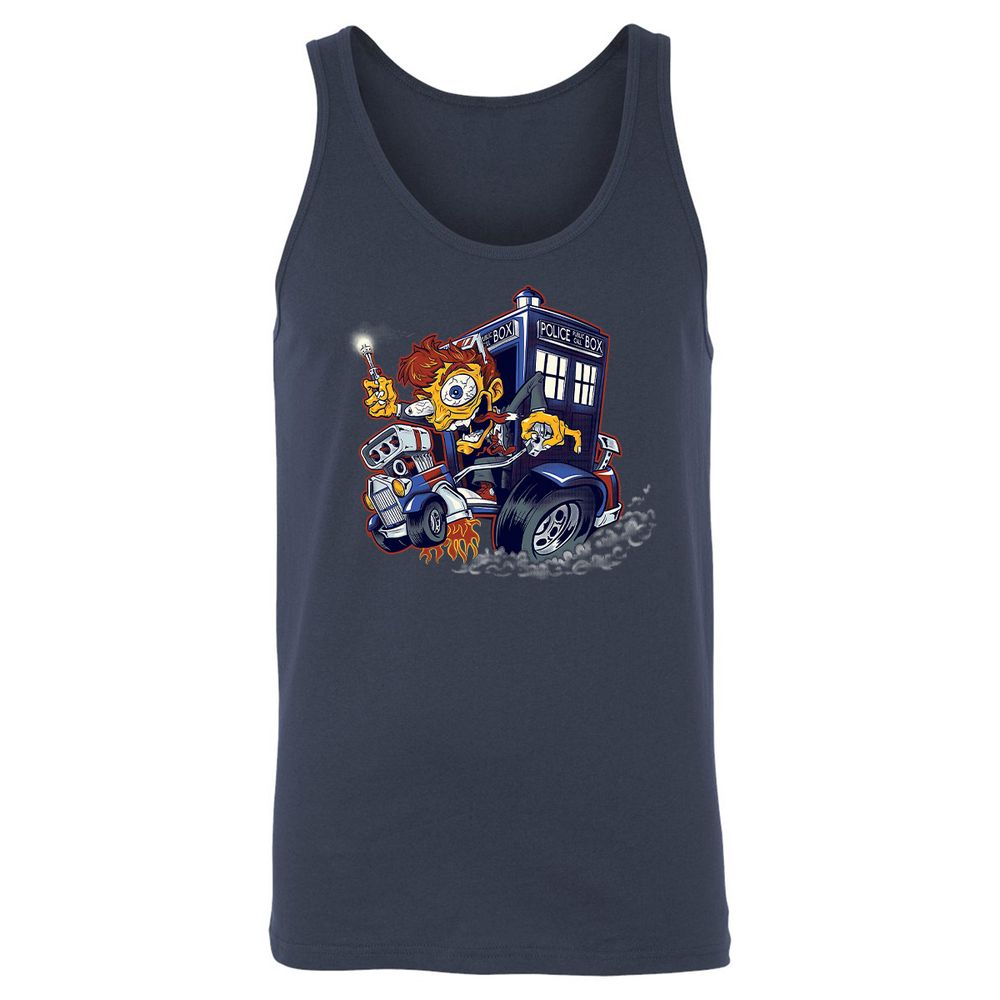 Unisex Jersey Tank - V8NVBWZN - Navy - 2