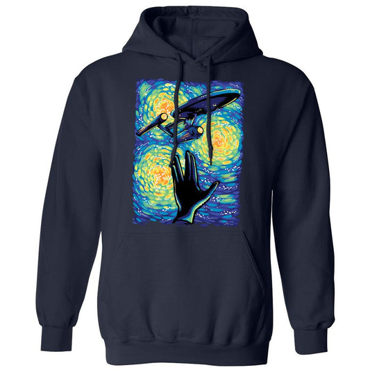Classic Unisex Hoodie - U4YJHTVC - Navy - 2