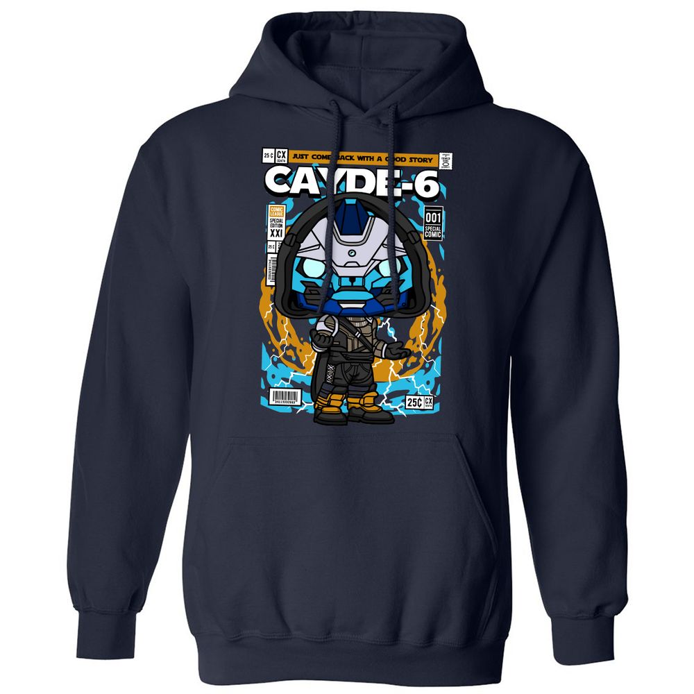 Classic Unisex Hoodie - L47CLZQ5 - Navy - 2