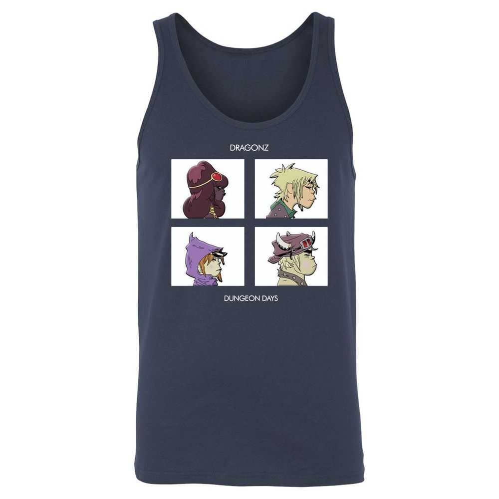 Unisex Jersey Tank - 6A8NJ1GM - Navy - 2