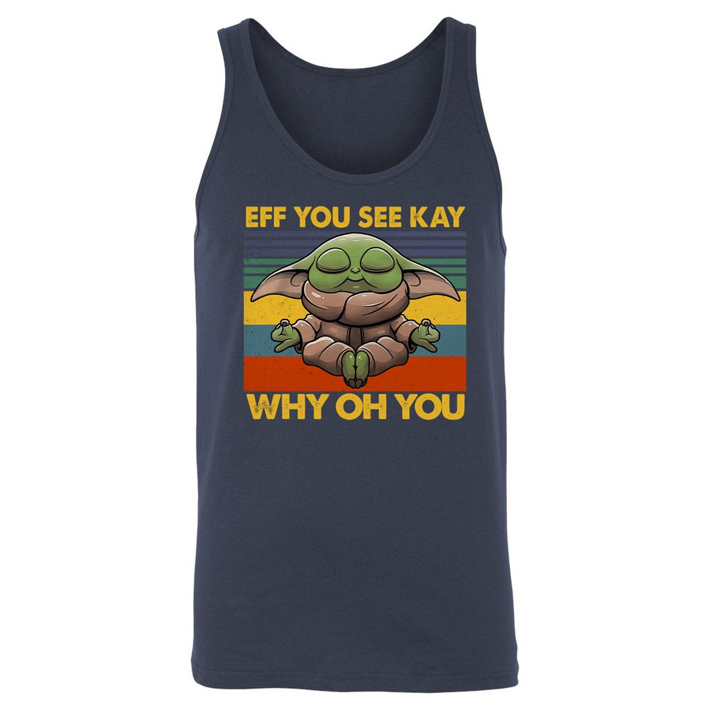 Unisex Jersey Tank - XD5TQHQE - Navy - 2