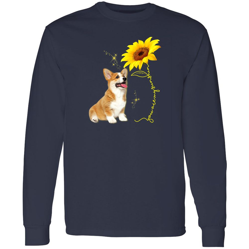Long Sleeve T-Shirt - EHVP3ELS - Navy - 2