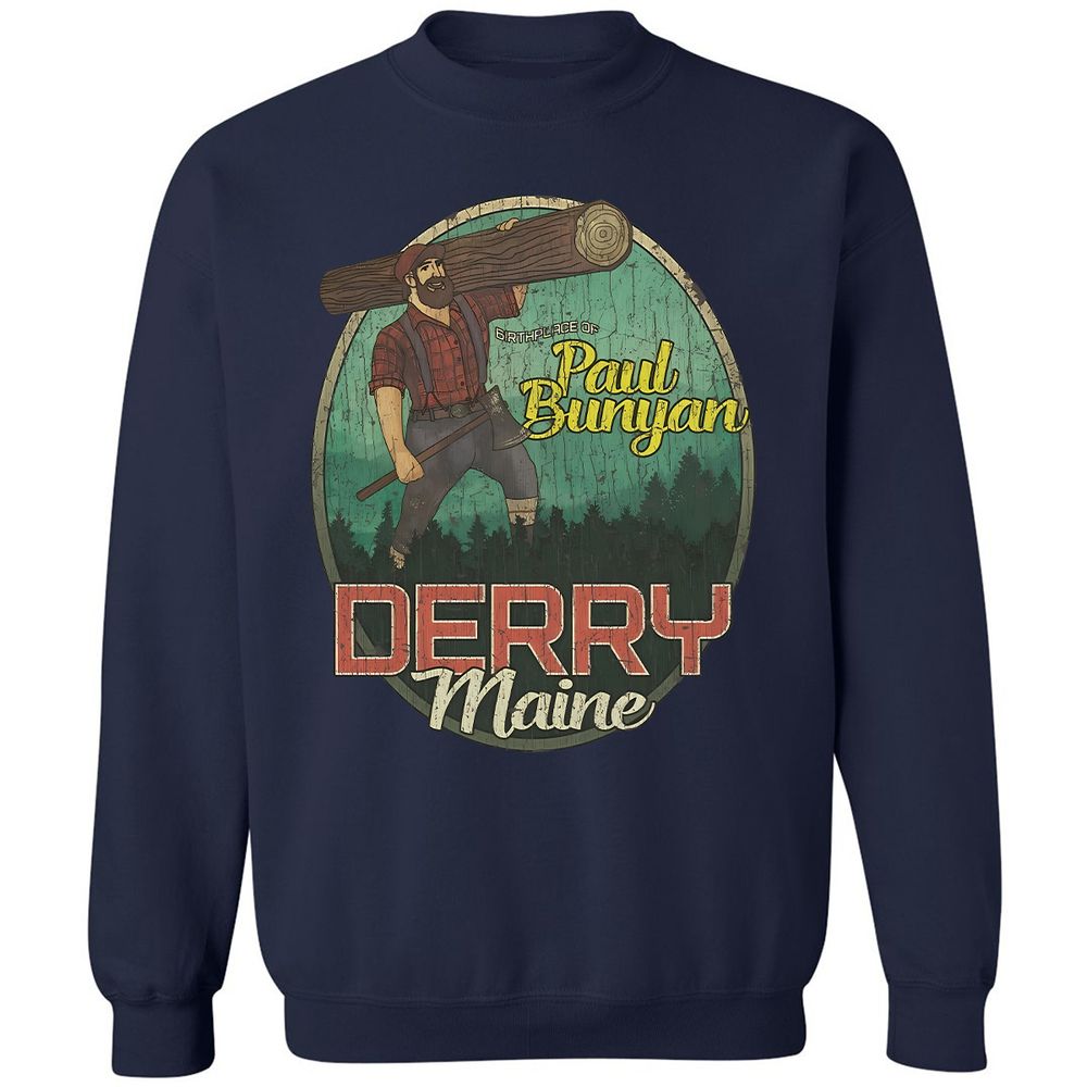Derry Birthplace of Paul Bunyan - Navy - 2