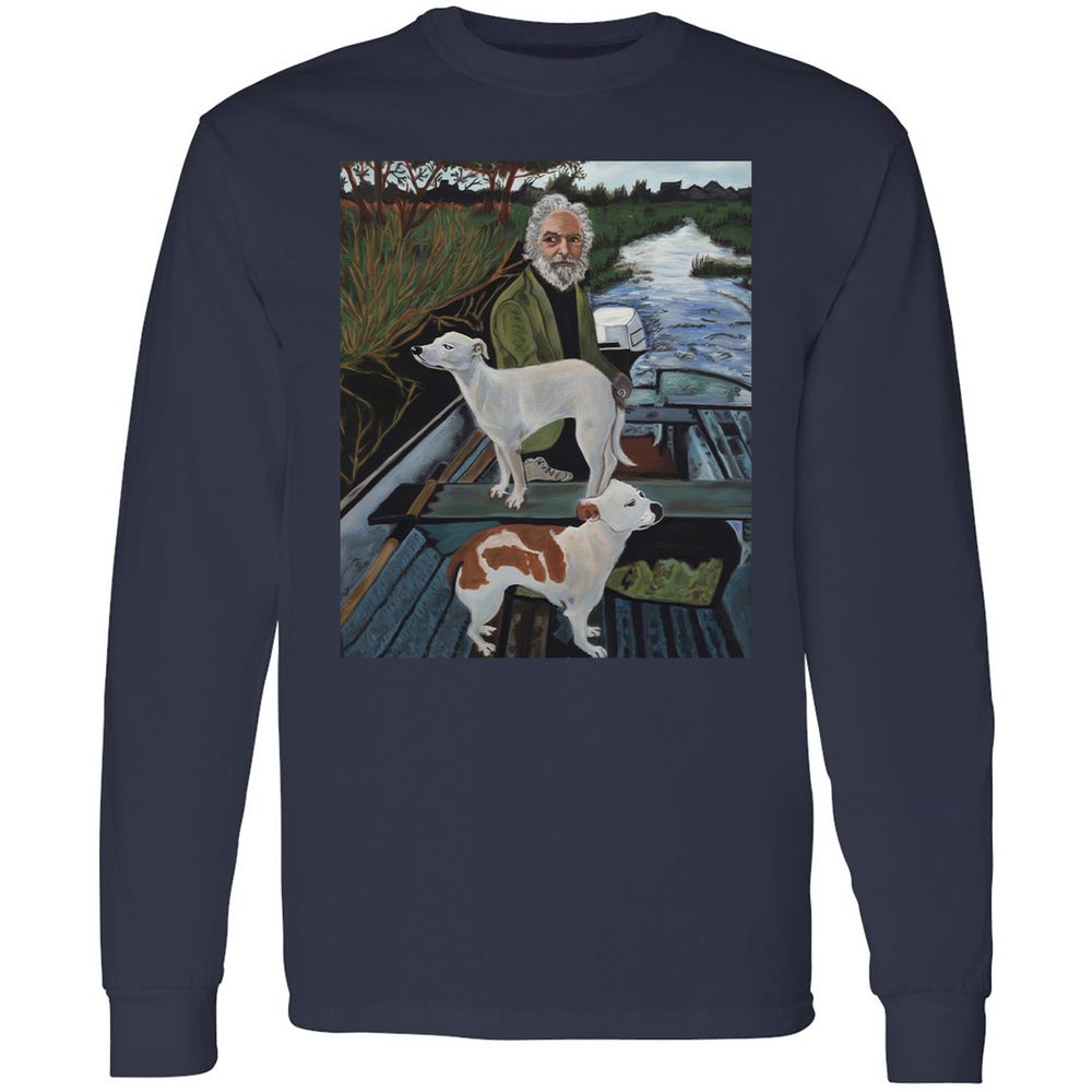 Long Sleeve T-Shirt - WWC943F9 - Navy - 2