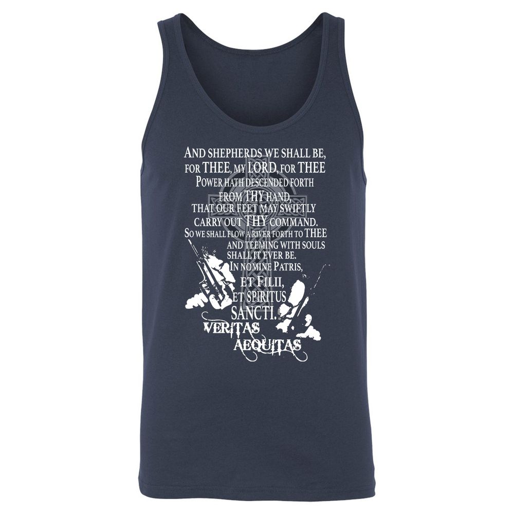 Unisex Jersey Tank - T6BV8L5K - Navy - 2