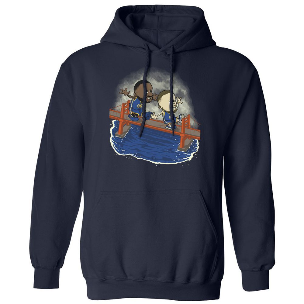 Classic Unisex Hoodie - 4RKMB9DC - Navy - 2