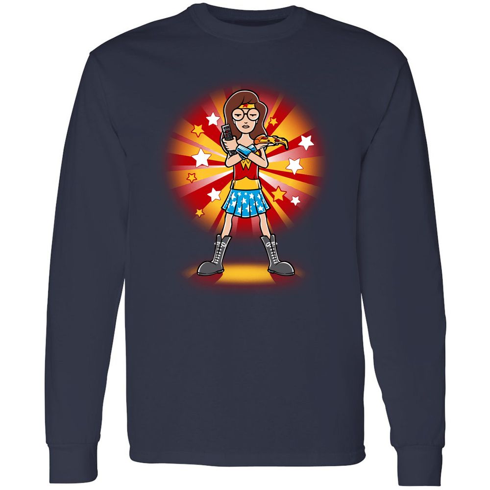 Long Sleeve T-Shirt - 2K7258NX - Navy - 2