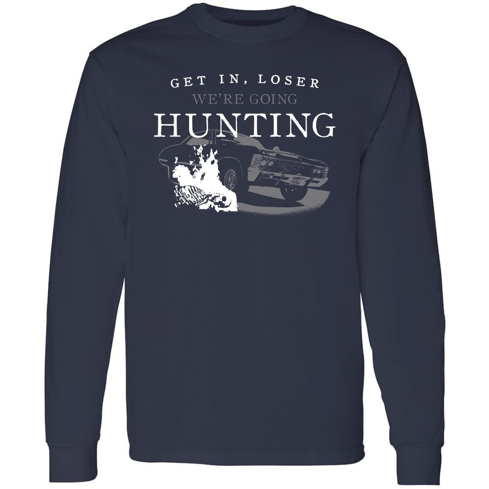 Long Sleeve T-Shirt - DZS9XSV4 - Navy - 2