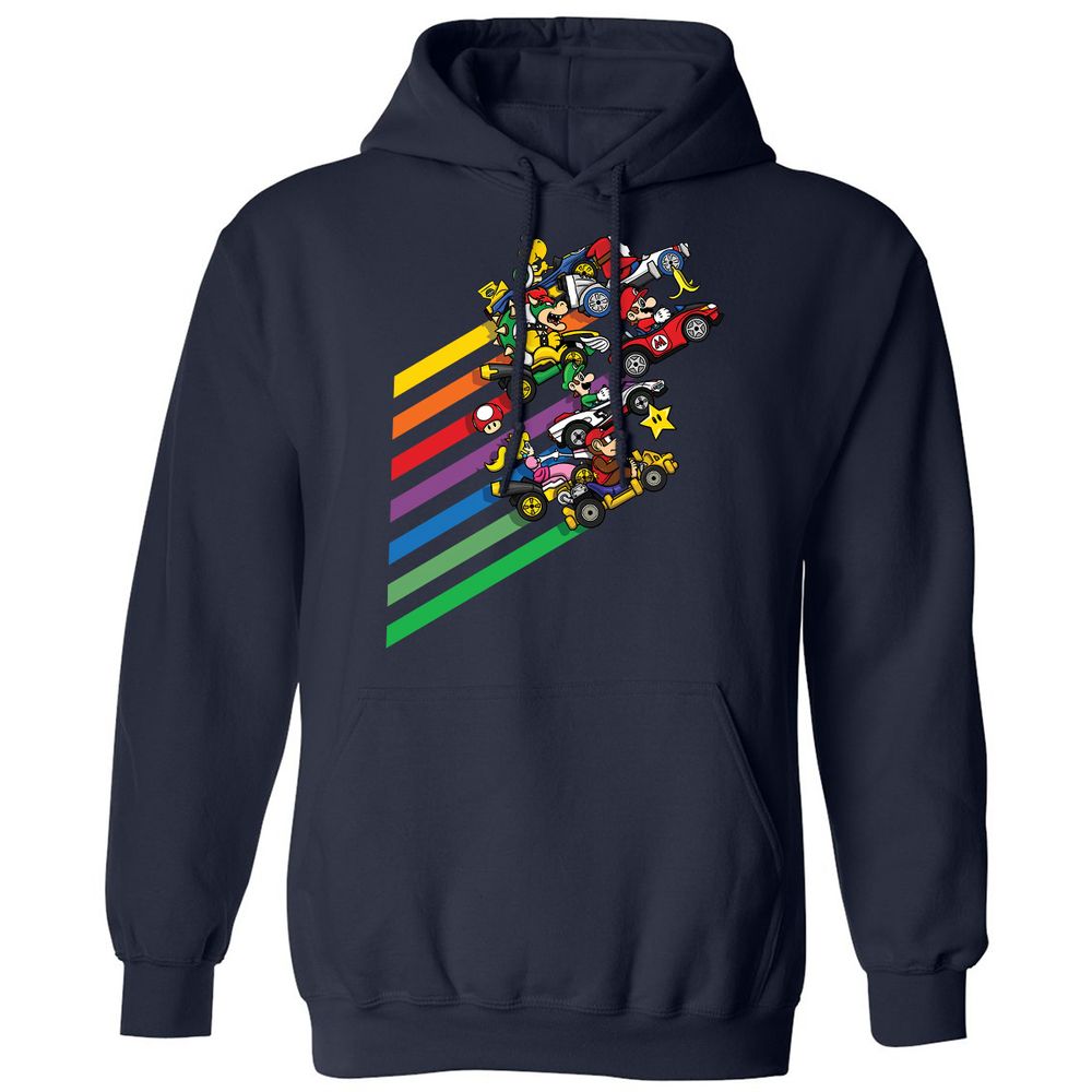 Classic Unisex Hoodie - J451P7JV - Navy - 2