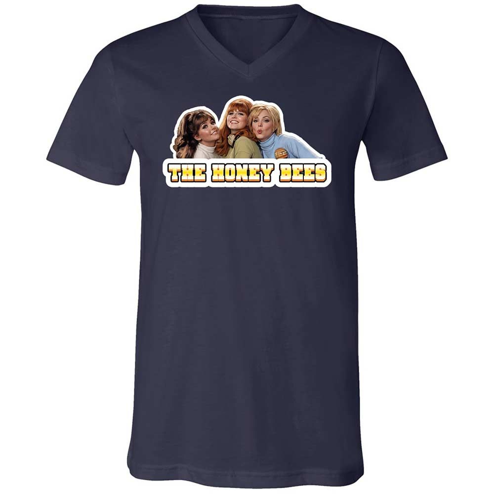 Unisex V-Neck T-Shirt - EU36JY3F - Navy - 2