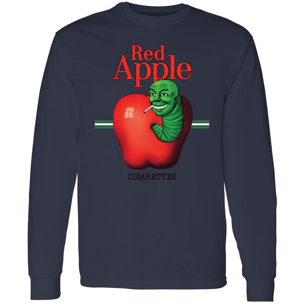 Long Sleeve T-Shirt - 4ZFX1TLY - Navy - 2