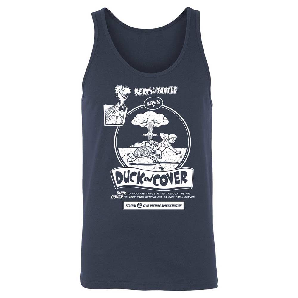 Unisex Jersey Tank - K7RDA4RD - Navy - 2
