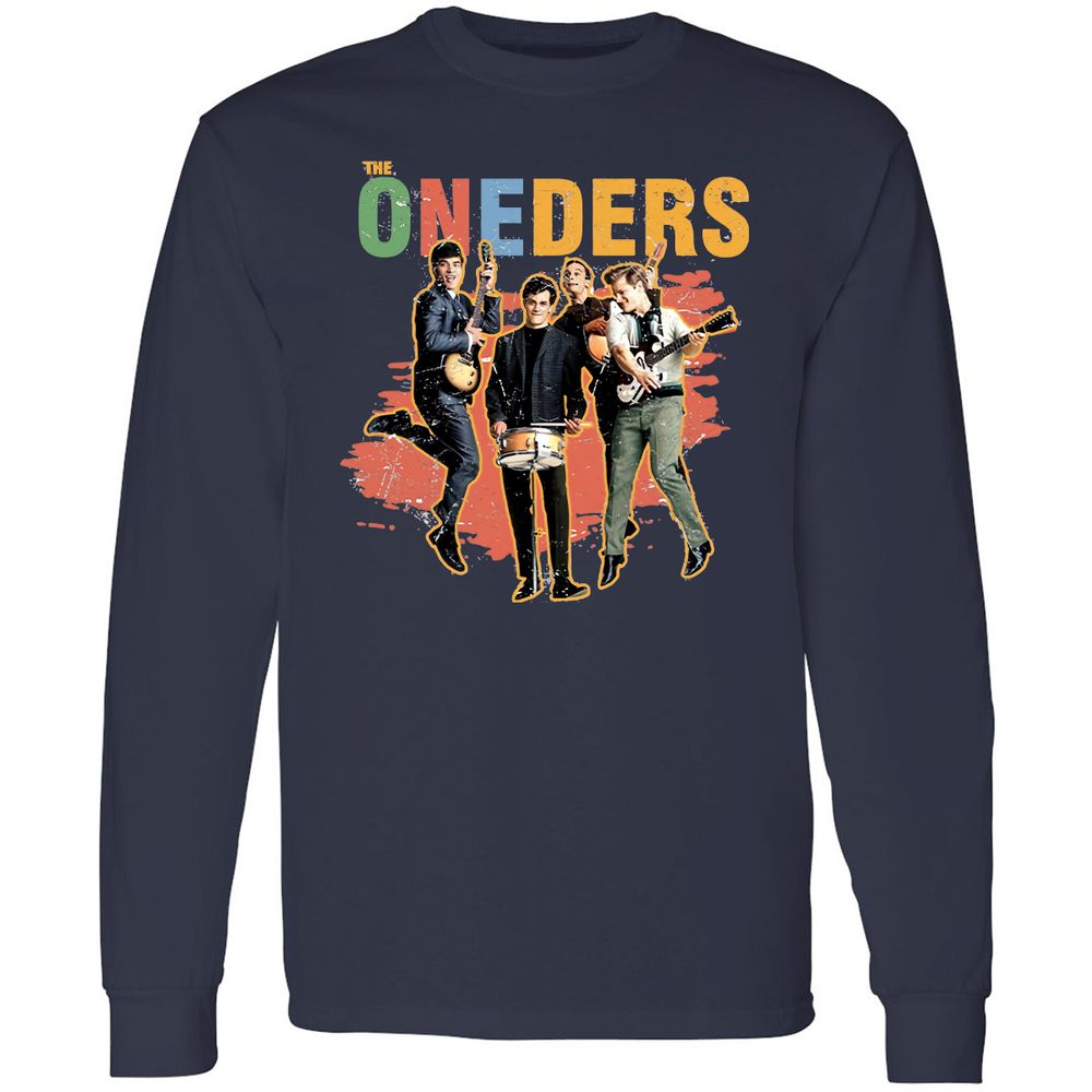 Long Sleeve T-Shirt - 4V67DNEA - Navy - 2