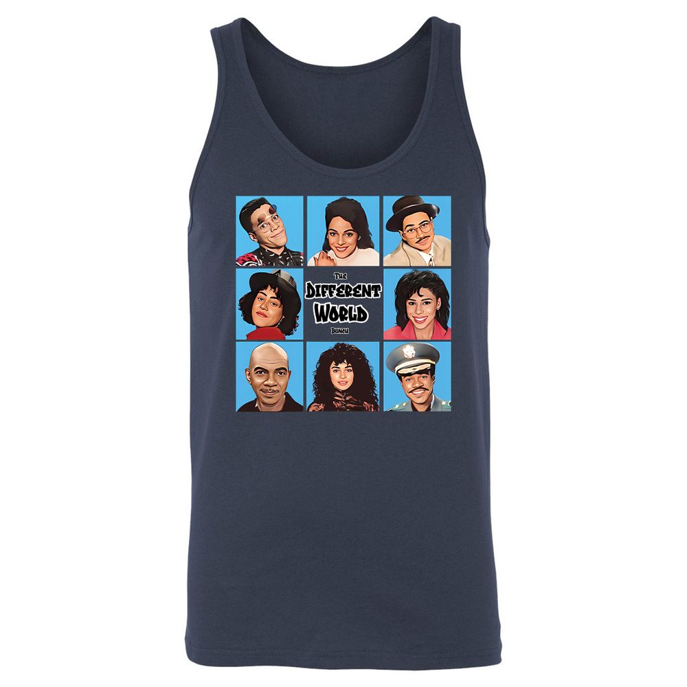 Unisex Jersey Tank - 1NEL1Y74 - Navy - 2