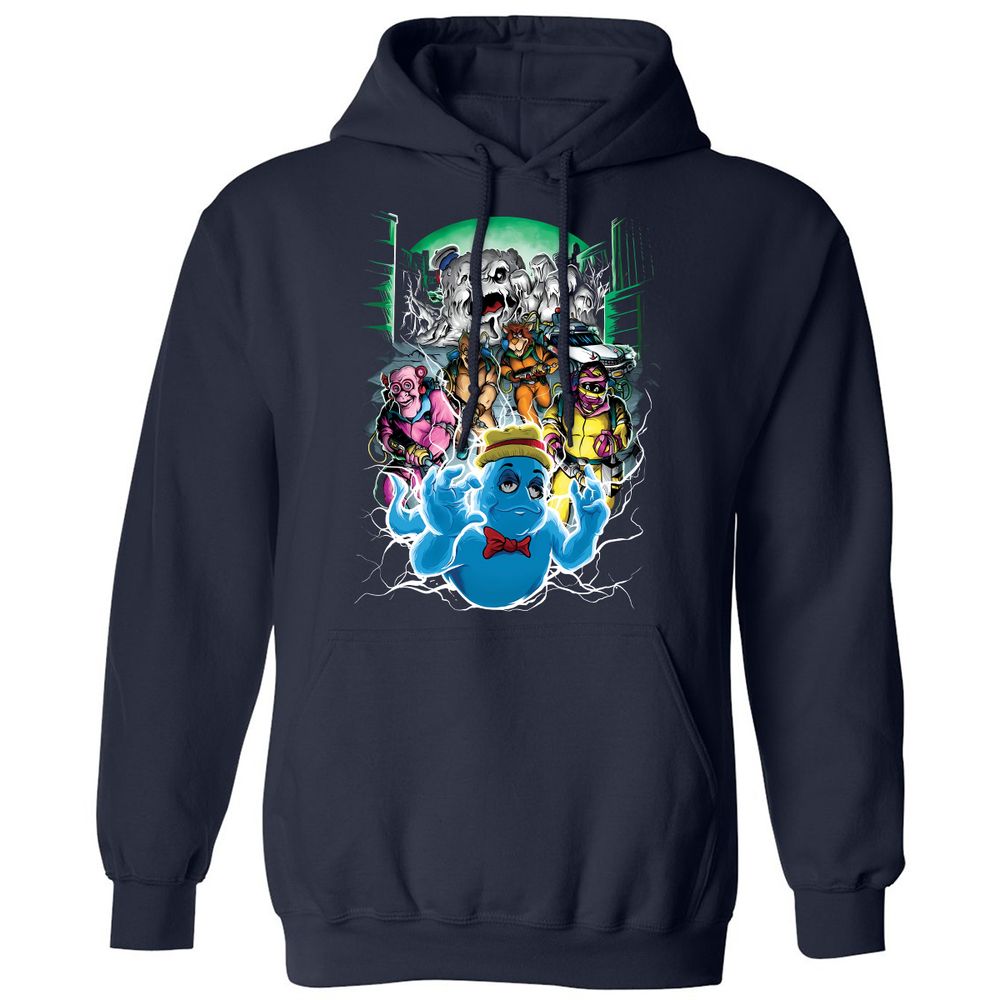 Classic Unisex Hoodie - C9T8GJF3 - Navy - 2