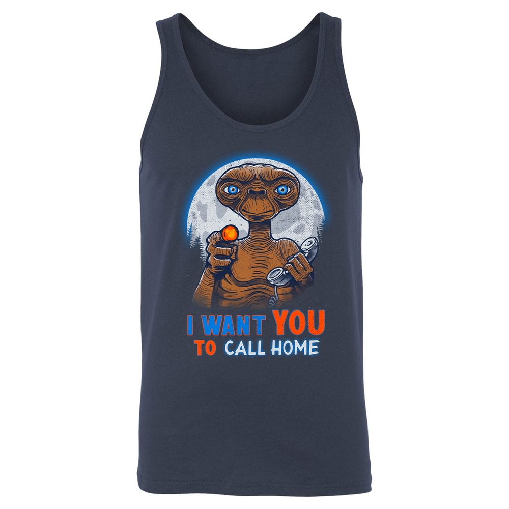 Unisex Jersey Tank - 6RZ37KRS - Navy - 2