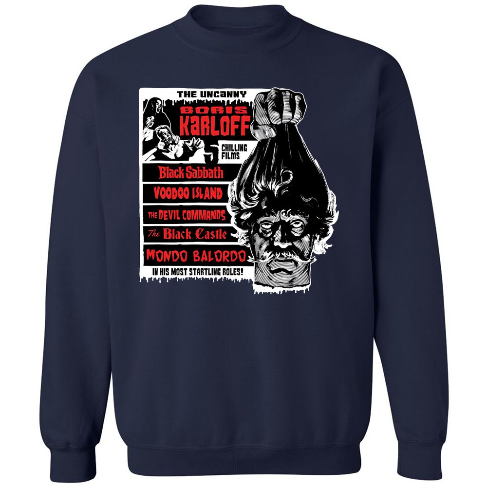 Classic Unisex Sweatshirt - 7DSKSDNU - Navy - 2