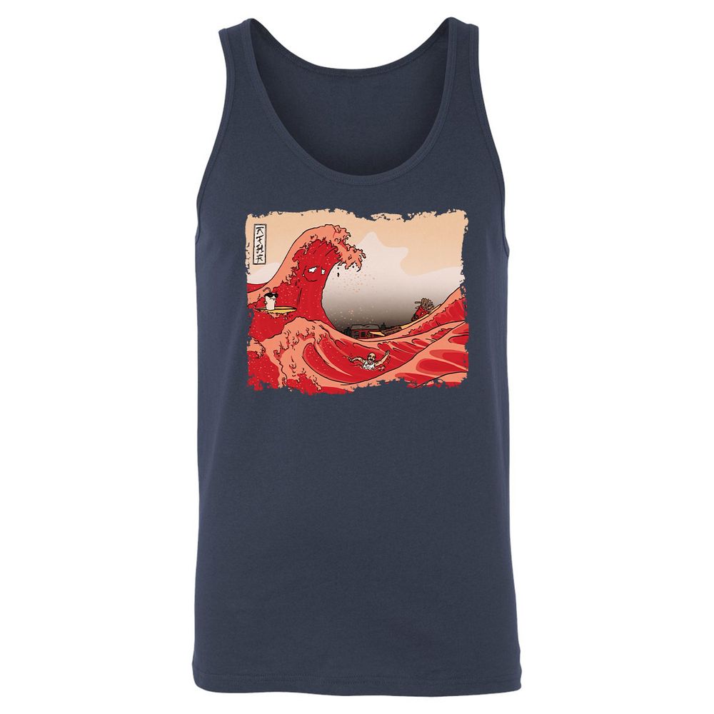 Unisex Jersey Tank - KAZ474CL - Navy - 2
