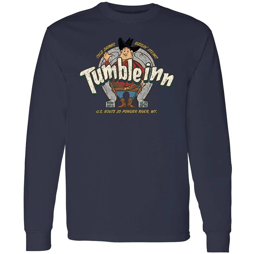 Long Sleeve T-Shirt - GQ35Q9GD - Navy - 2