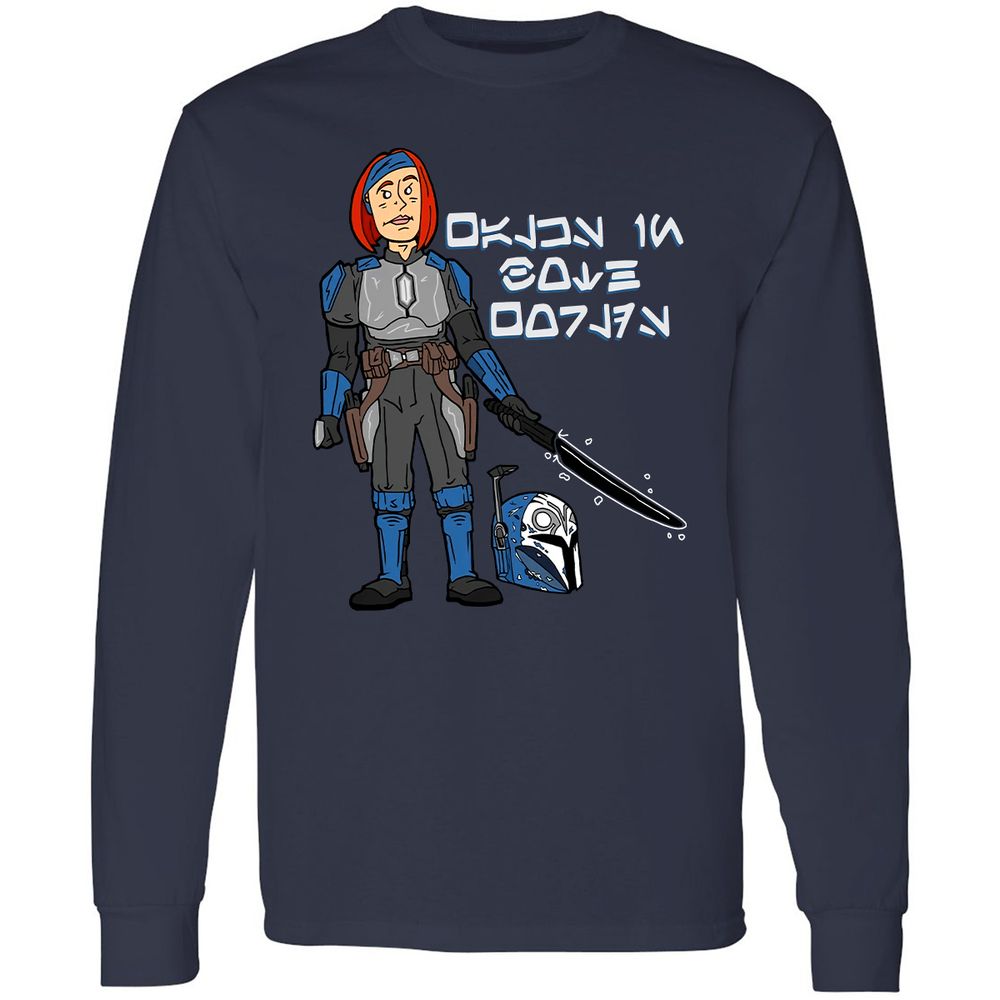 Long Sleeve T-Shirt - U84DLLX3 - Navy - 2